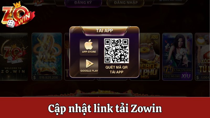 Cập nhật link tải Zowin